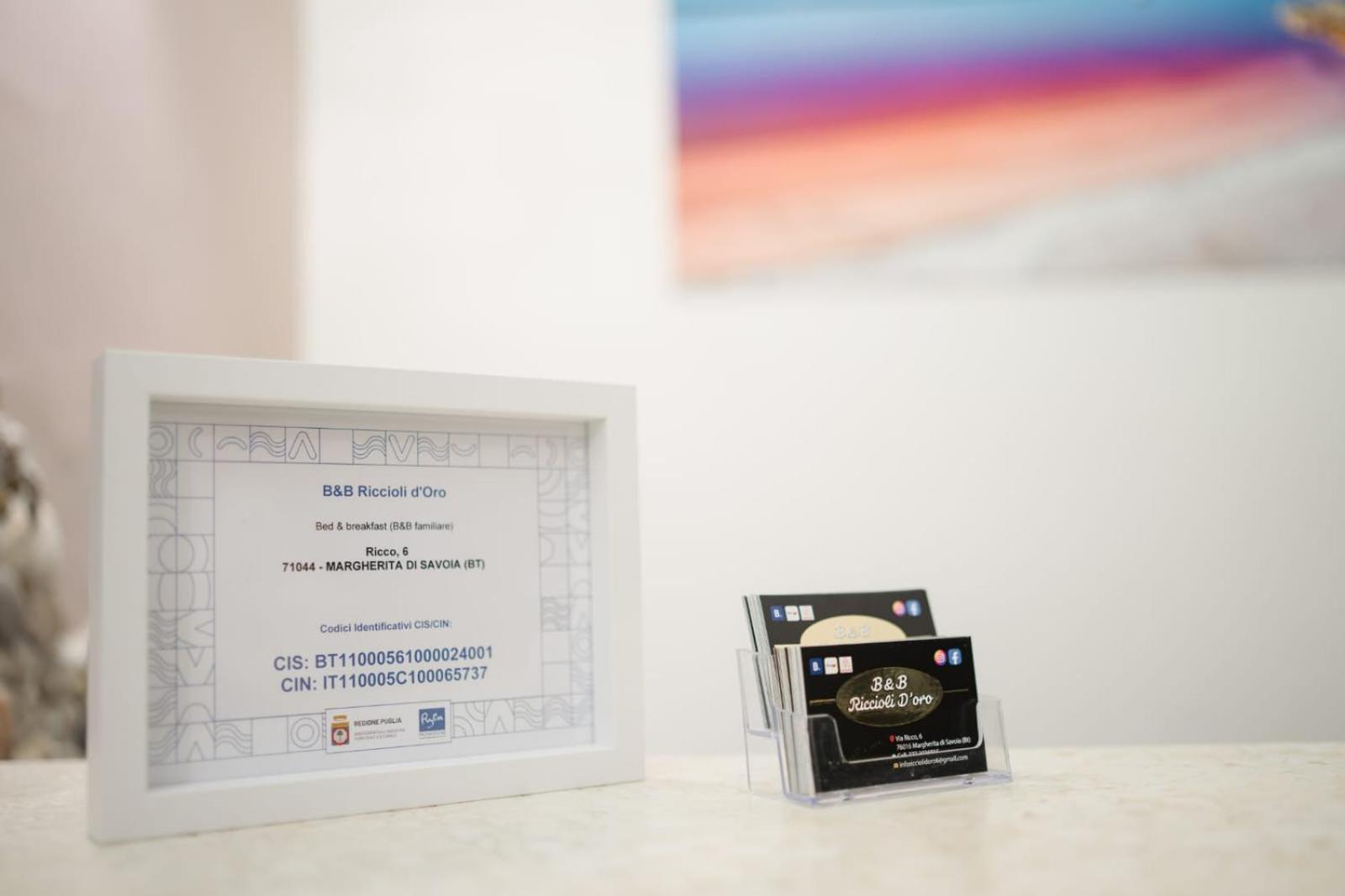 מרגריטה די סבויה B&B Riccioli D'Oro מראה חיצוני תמונה